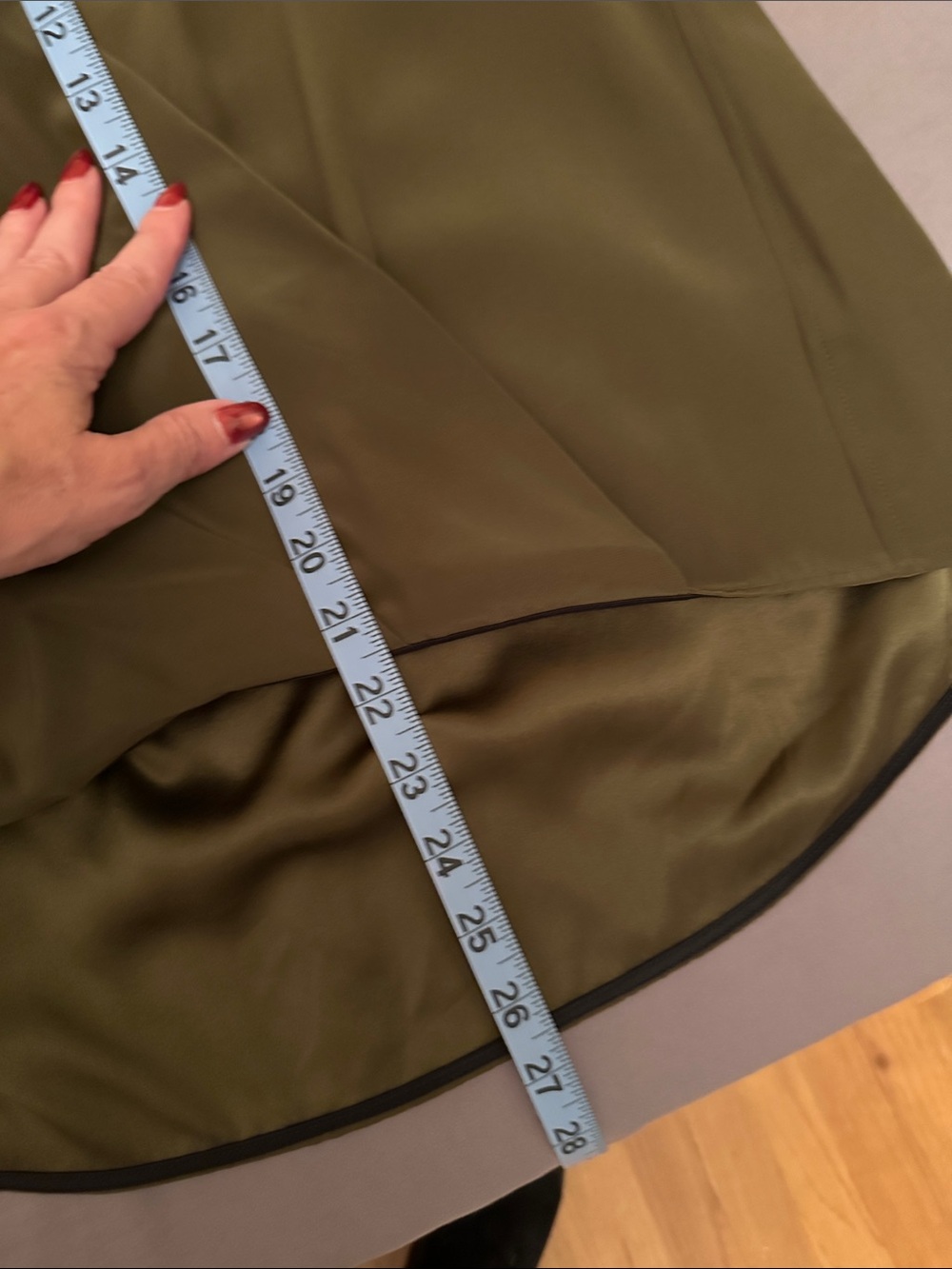 rag & bone Olive Draped Sleeveless Wrap Tank - Picture 7 of 7